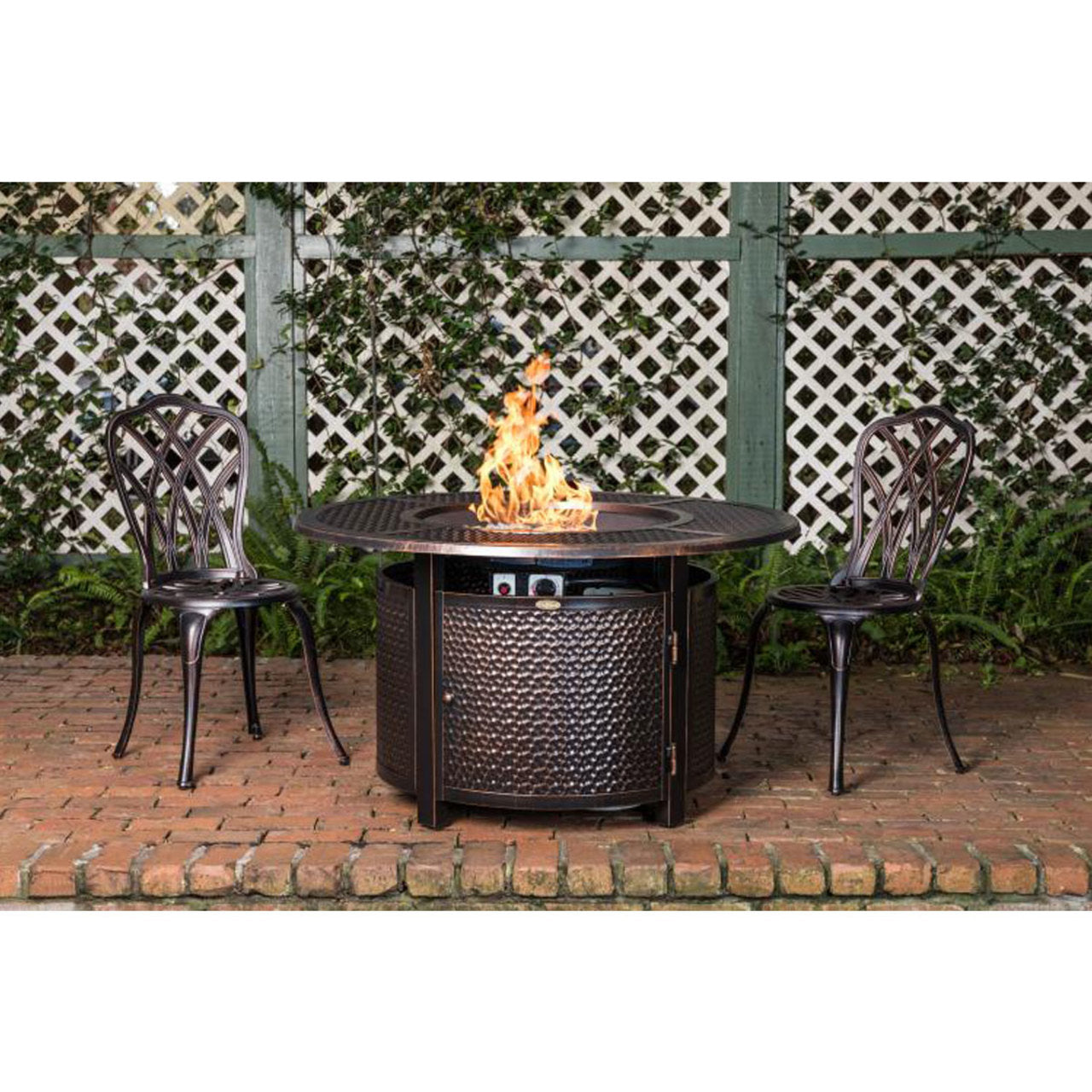 Briarwood Round Aluminum LPG Fire Pit