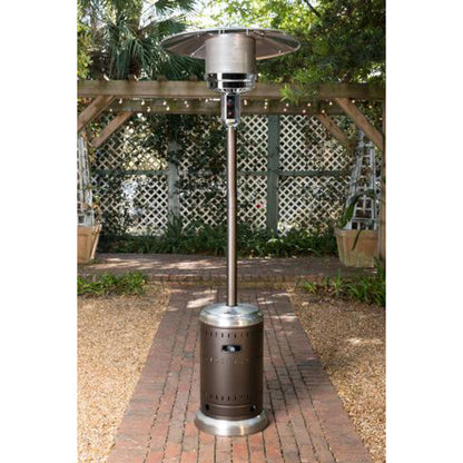 Ash And Stainless Steel Finish Patio Heater
