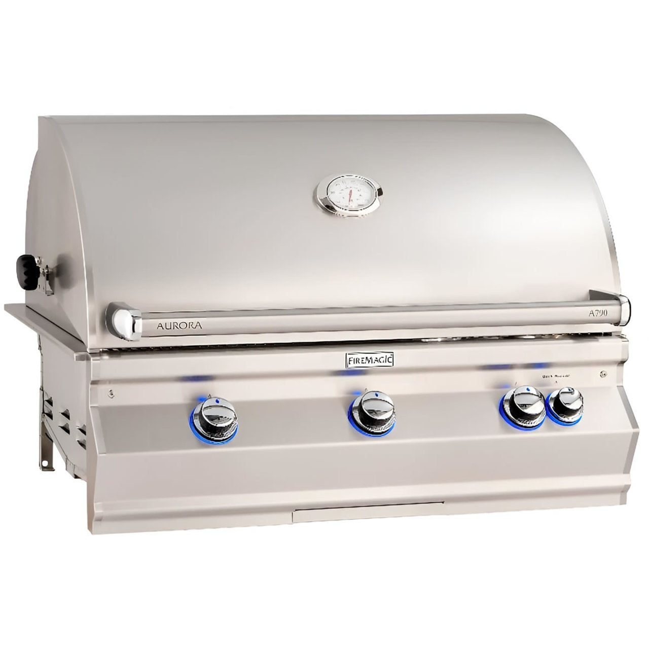 FireMagic A790i Aurora 36" Built-In Grill with Analog Thermometer, NG-LP - A790I7EA
