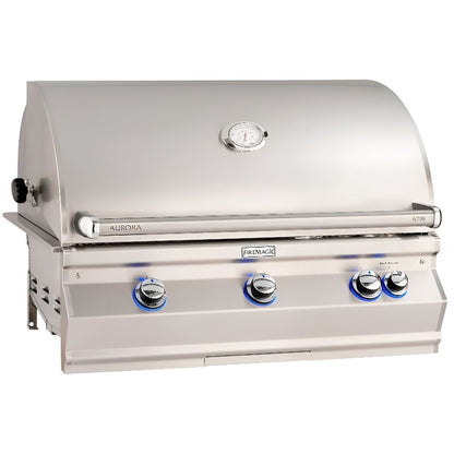 FireMagic A790i Aurora 36" Built-In Grill with Analog Thermometer, NG-LP - A790I7EA