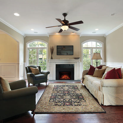 SimpliFire 36" Built-In Traditional Electric Fireplace - SF-BI36-EB