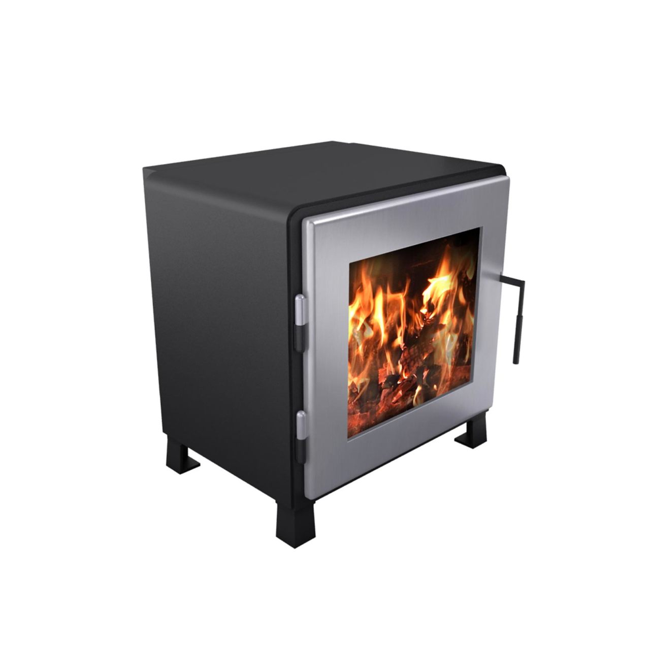 Nova Wood Burning Stove - Charcoal