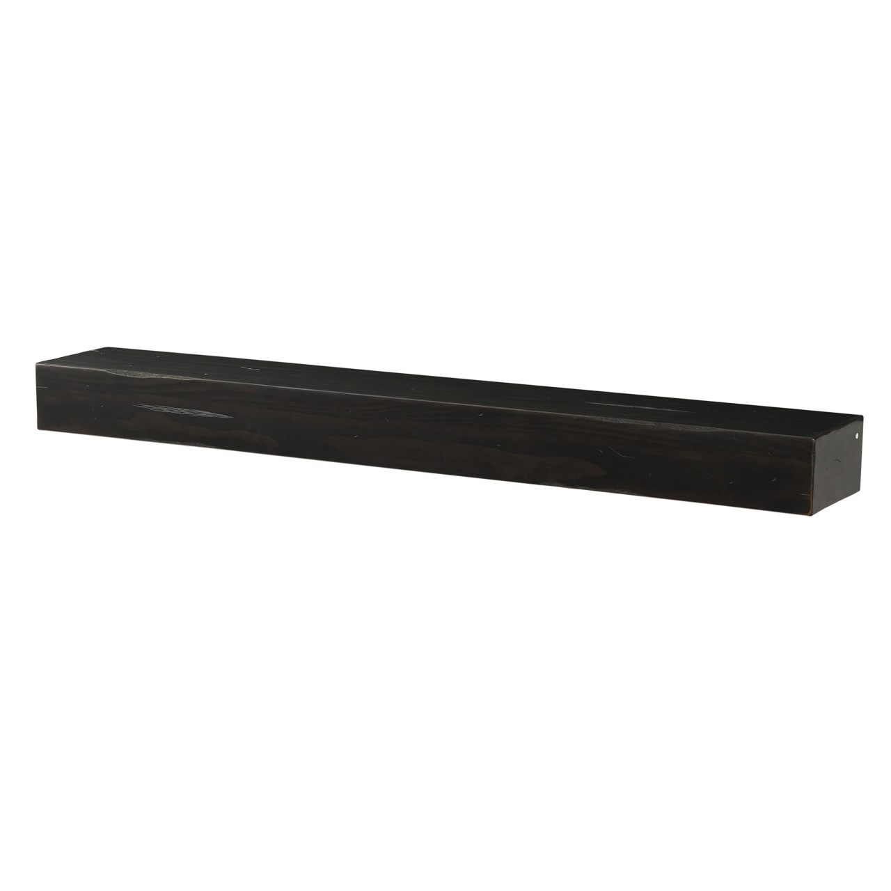 48" Shenandoah Fireplace Shelf by Pearl Mantels - Espresso Distressed Finish