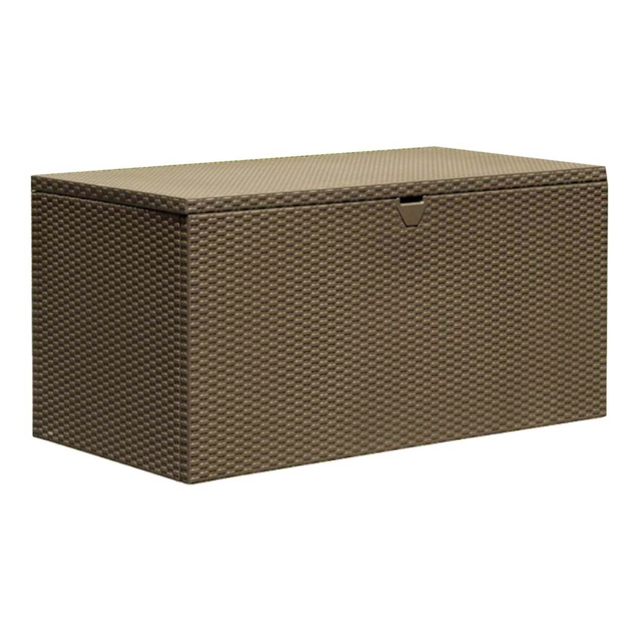 Espresso Patio Storage Box