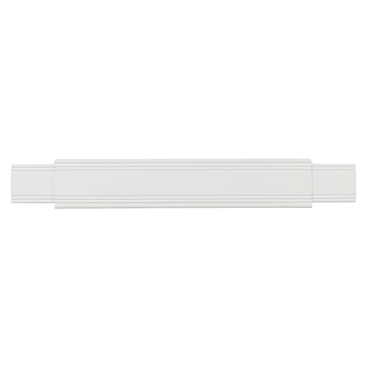 Adjustable Emory Surround Shelf by Pearl Mantels - White