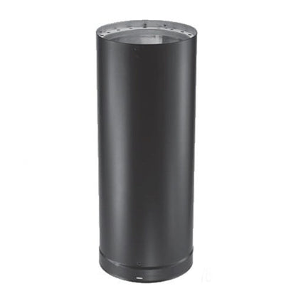 8" x 6" DVL Double-Wall Black Stove Pipe - 8DVL-06