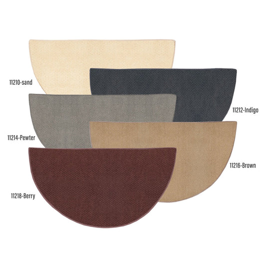 Goods of the Woods Stream 4' Half Round Rug, 48x27
