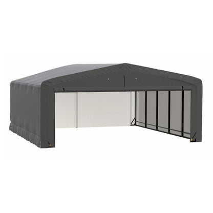 ShelterTube 20 x 23 x 10 Wind & Snow-Load Rated Garage - Gray