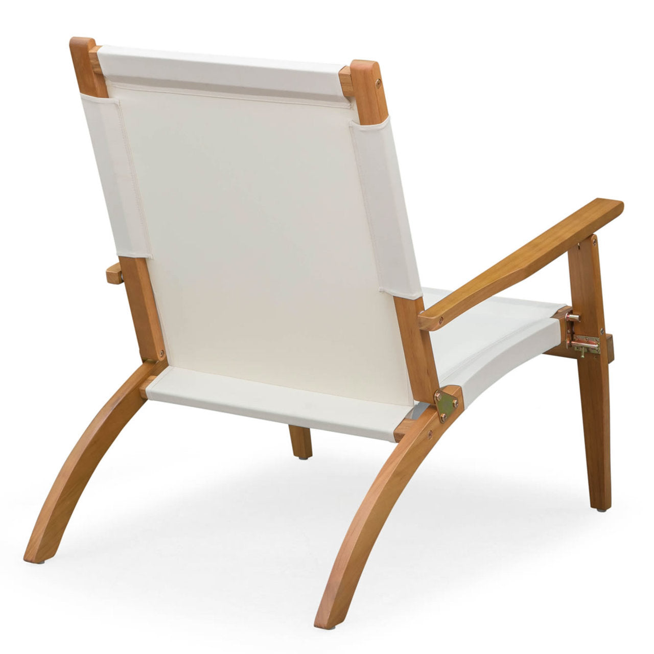 Fire Sense Walker Outdoor Wooden Folding Lounge Chair - 63750