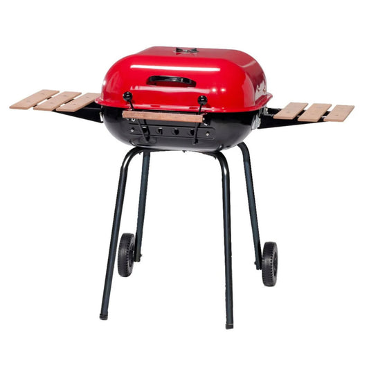 Swinger Charcoal Grill with 2 Side Tables - 4106.0.511