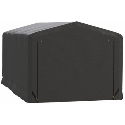 ShelterTube 10 x 18 x 8 Wind & Snow-Load Rated Garage - Gray