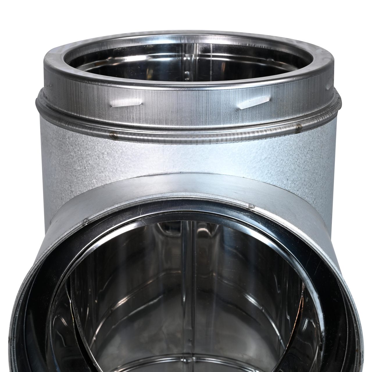 8" DuraTech Galvanized Standard Tee - 8DT-ST