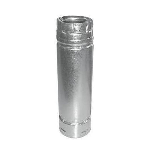 4" x 48" PelletVent Pro Galvalume Pellet Stove Chimney Pipe - 4PVP-48