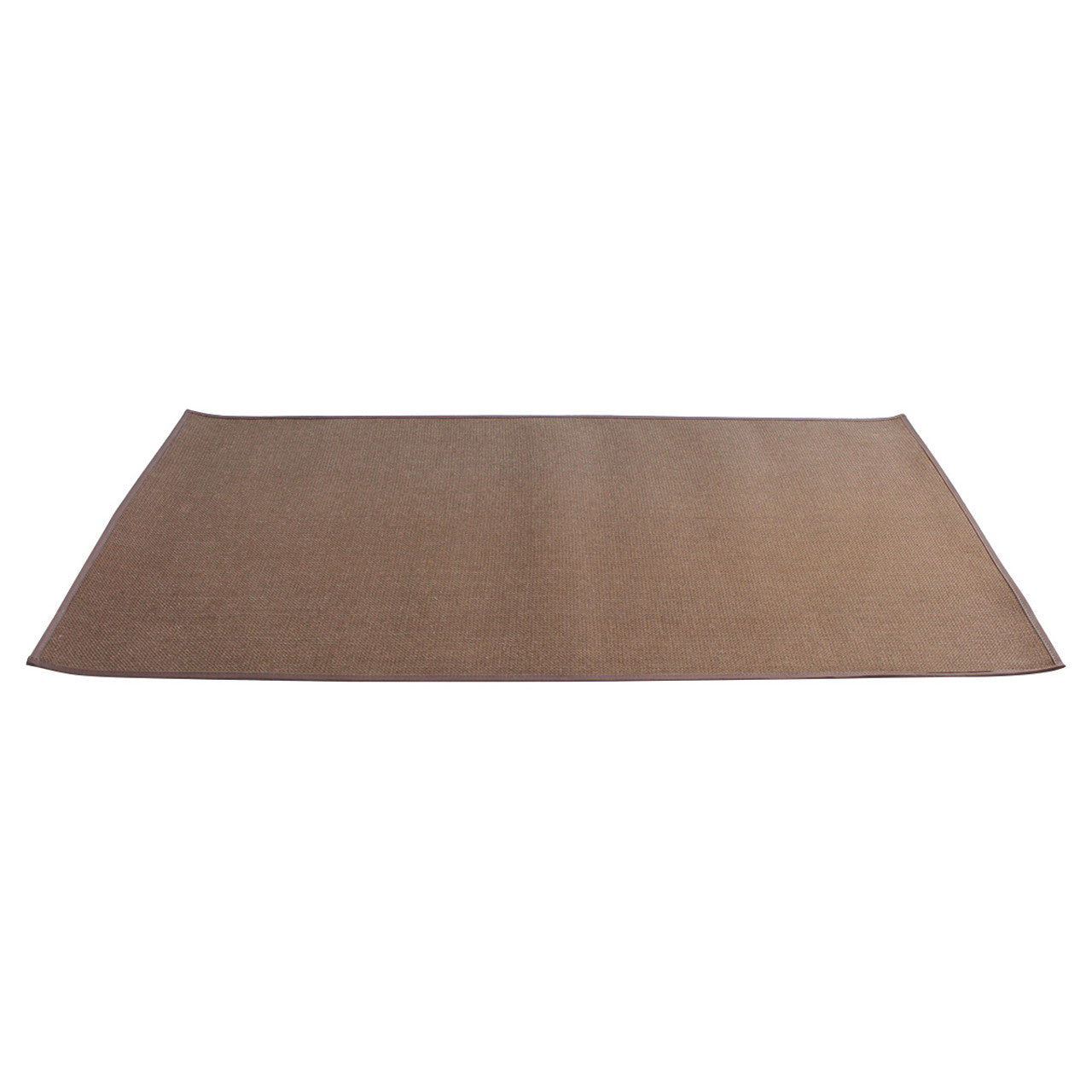 4' Rectangle Brown Guardian Fireplace Rug