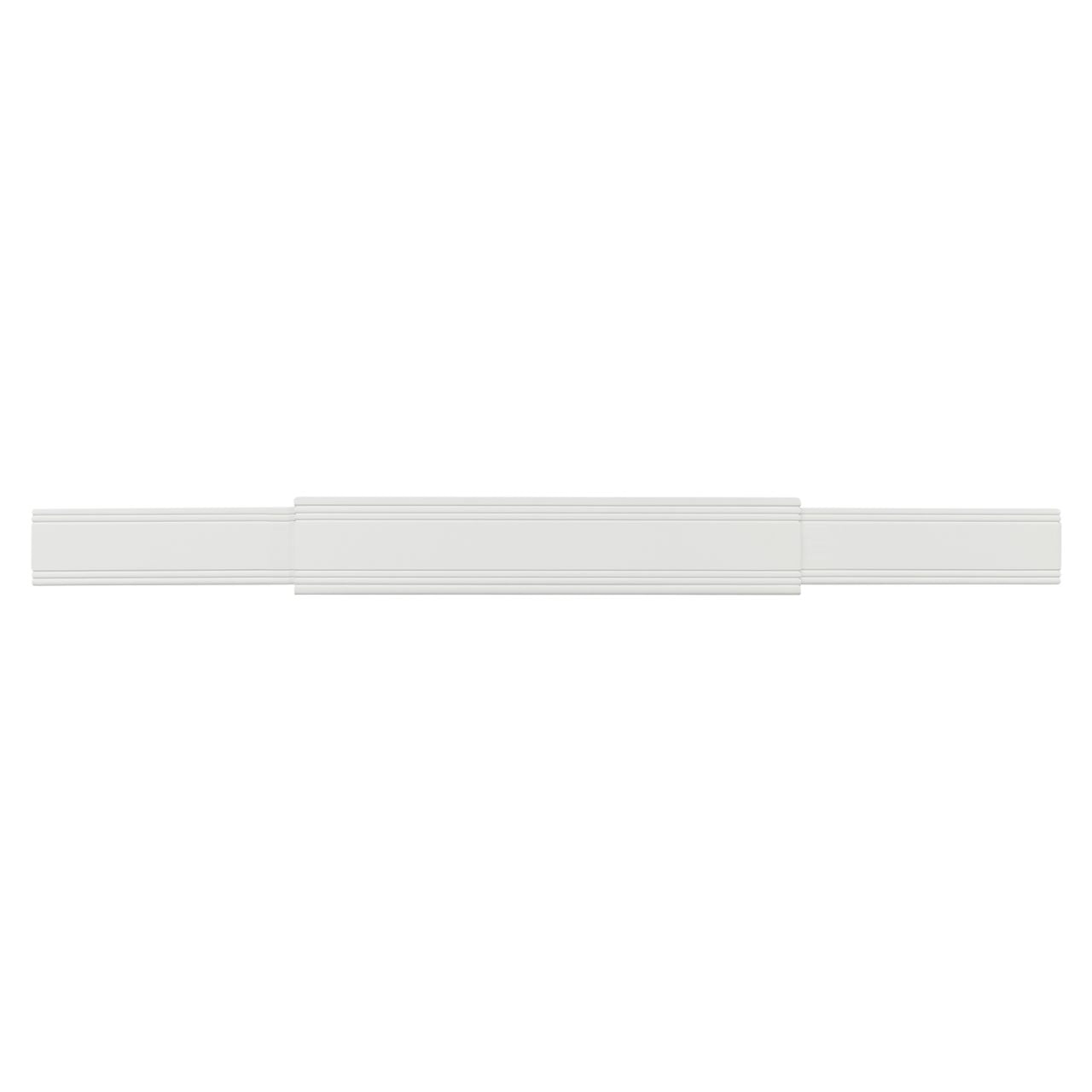 Adjustable Emory Surround Shelf by Pearl Mantels - White