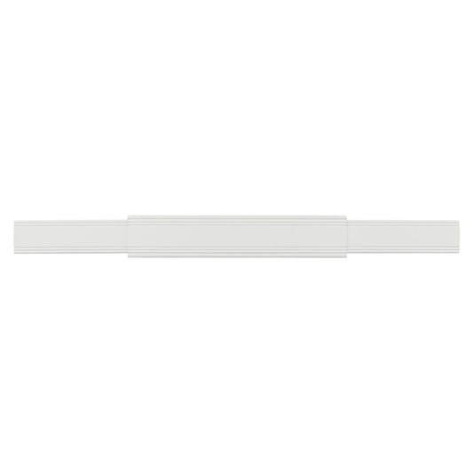 Adjustable Emory Surround Shelf by Pearl Mantels - White