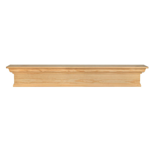 48" Savannah Fireplace Shelf by Pearl Mantels - Unfinished