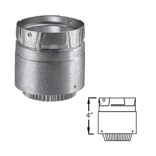3" PelletVent Pro Male Flex Adapter - 3PVP-ADFM