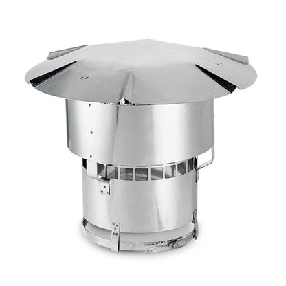 5 1/2" x 25 Lifetime Chimney Smooth-Wall Liner Kit with Stove Adapter