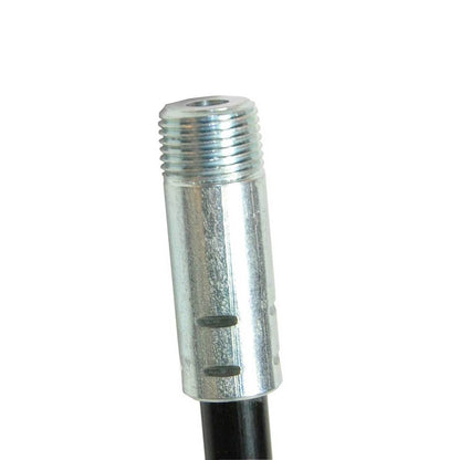 4' Fiberglass Chimney Brush Rod 3/8" NPT .440 Diameter