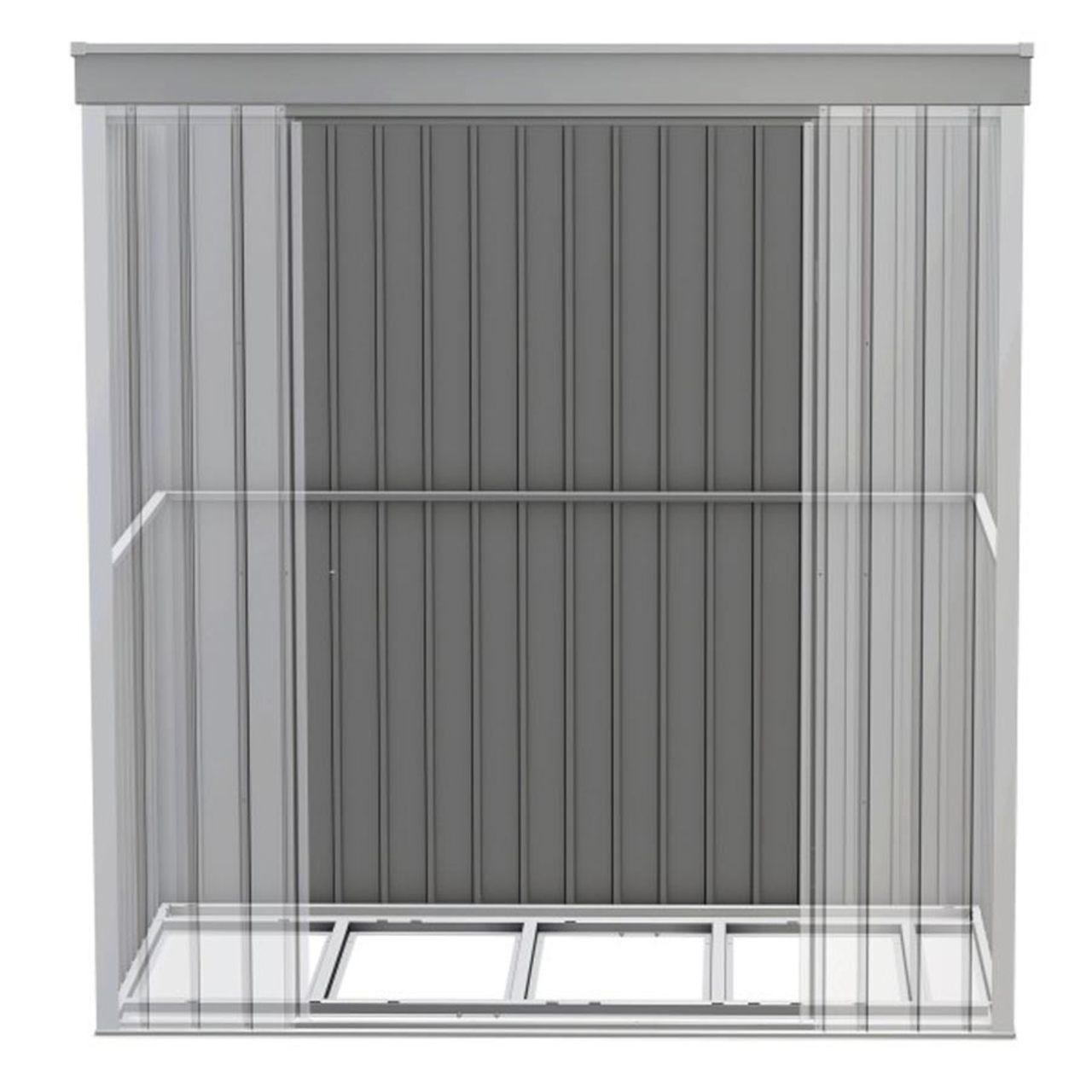 Steel Floor Frame Kit for Arrow Elite Sheds: 6' x 4' to 10' x 4'