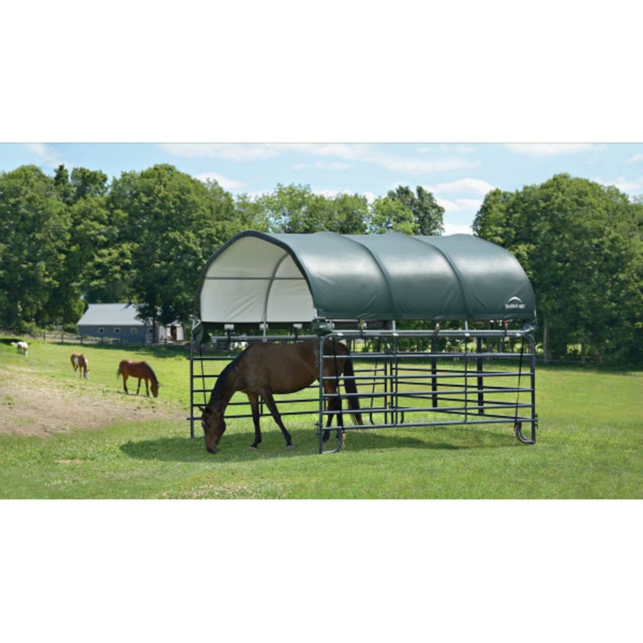 Replacement Corral 12' x 12' Shelter Cover  ONLY - Green