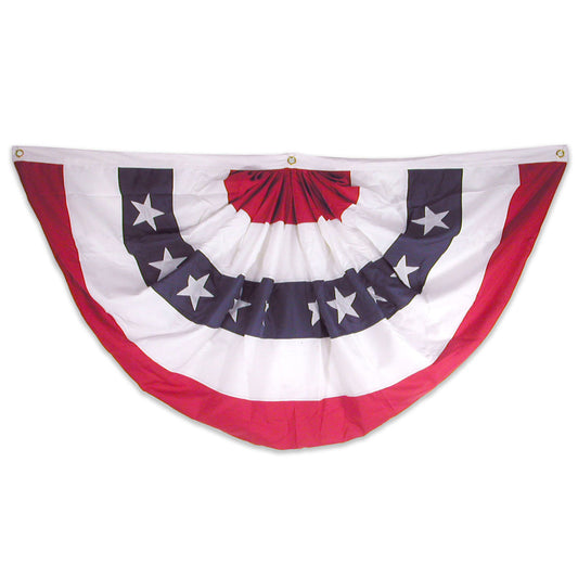 Super Tough Brand 27in x 54in Sewn Nylon Pleated Fan