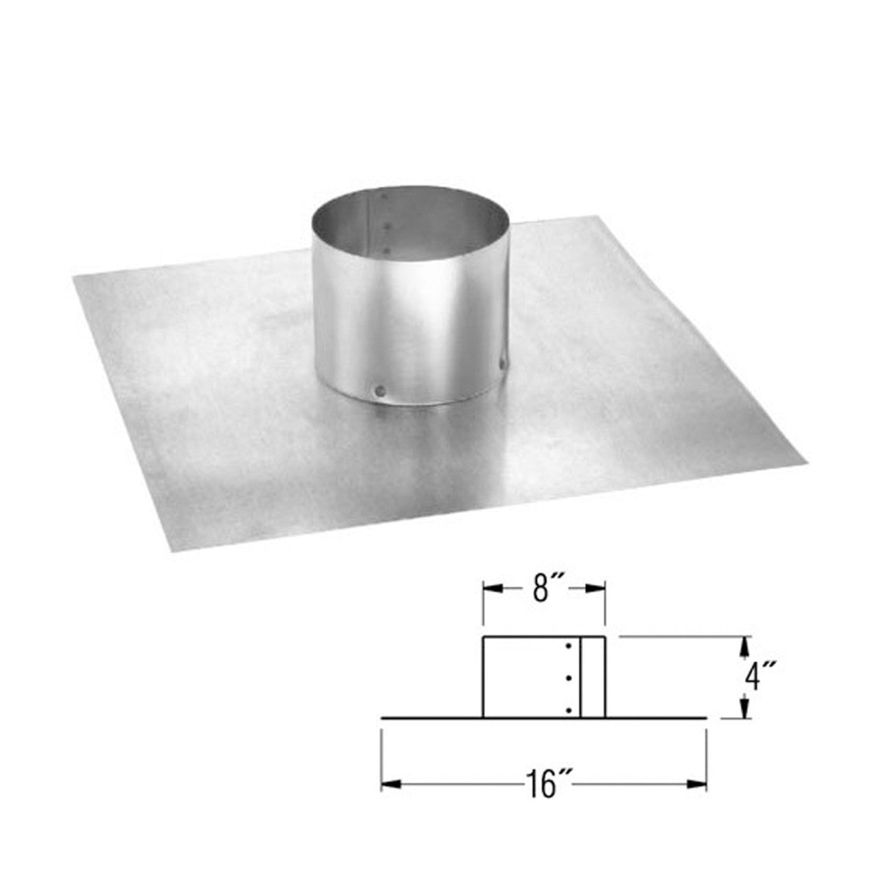 7" DuraFlexAL Top Plate - 7DFA-TP