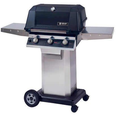 MHP Outdoor Tri-Cast Gas Grill Head with Sear Magic Grids - W3G4DD