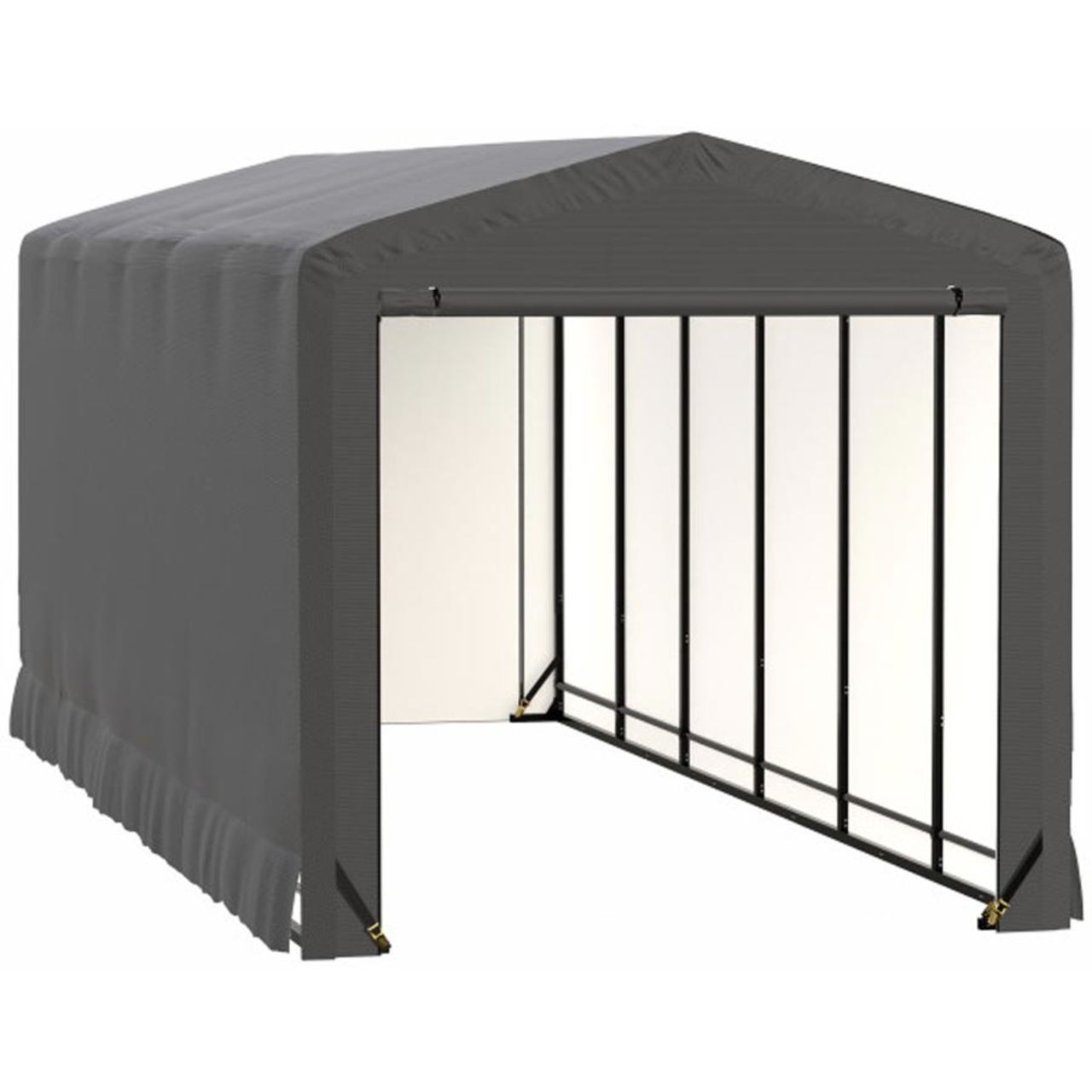 ShelterTube 10' x 27' x 10'  Wind & Snow-Load Rated Garage - Gray