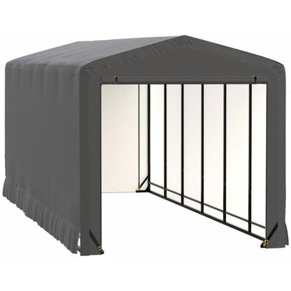 ShelterTube 10 x 27 x 10  Wind & Snow-Load Rated Garage - Gray