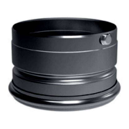 4" PelletVent Pro Black Clean-Out Tee Cap - 4PVP-COB1