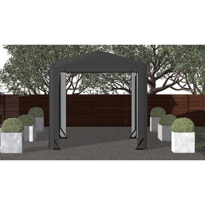 ShelterTube 10 x 14 x 10 Wind & Snow-Load Rated Garage - Gray