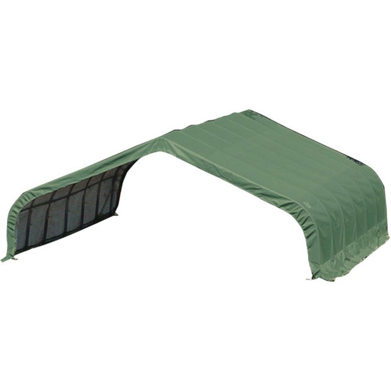 22' x 24' Green Run-In Shelter