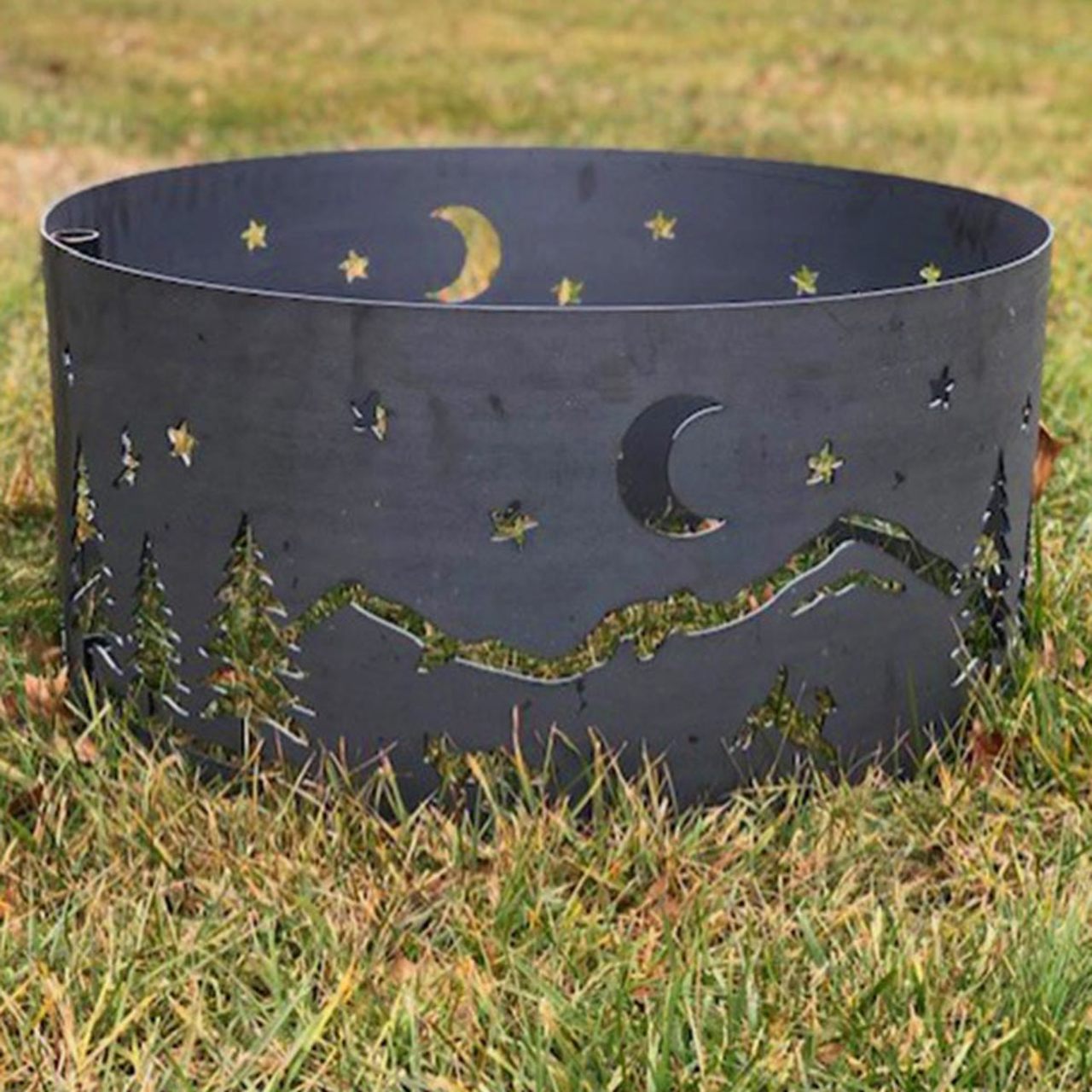 30" Wood Burning Firepit Rings - Multiple Design Options