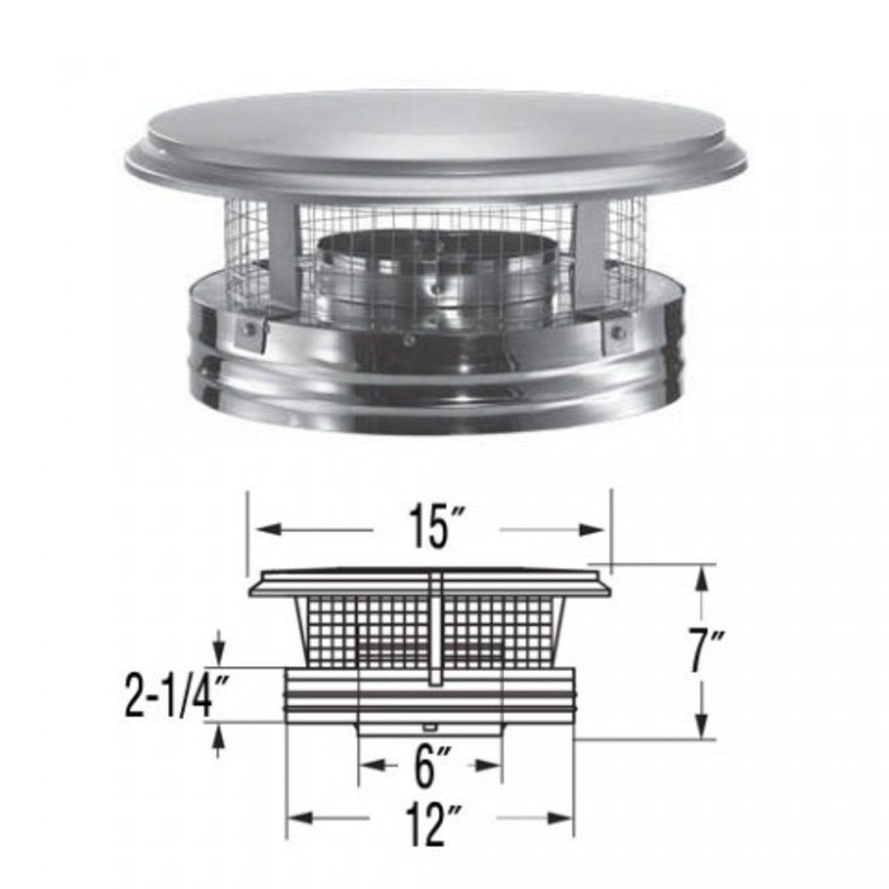 6'' DuraPlus Thru-the-Wall Kit - DP630-KIT