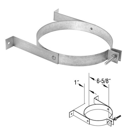 4" x 6 5/8" DirectVent Pro Wall Strap - 46DVA-WS