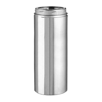 8" x 24" Selkirk Ultra Temp Stainless Chimney Pipe - 208024U