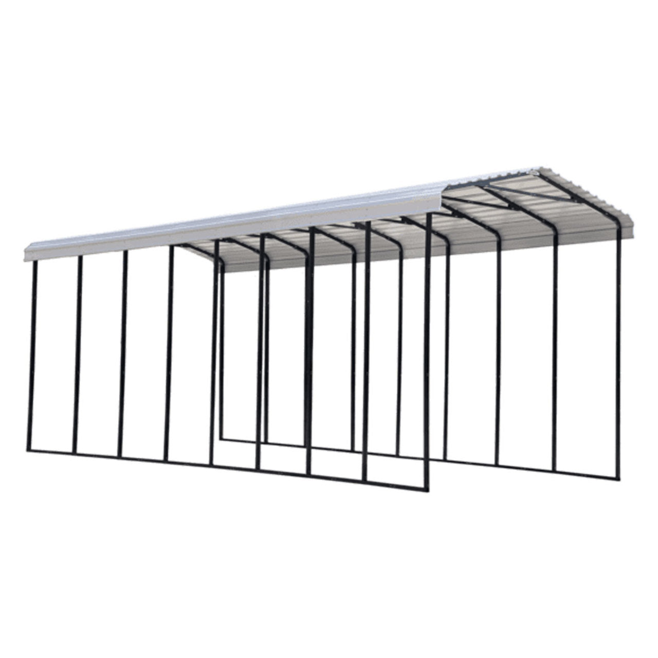 Arrow RV Carport 14 x 38 x 14 Ft. - Eggshell