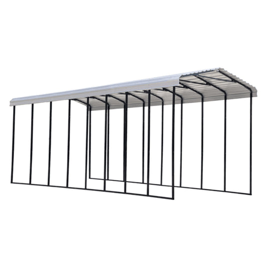Arrow RV Carport 14 x 38 x 14 Ft. - Eggshell