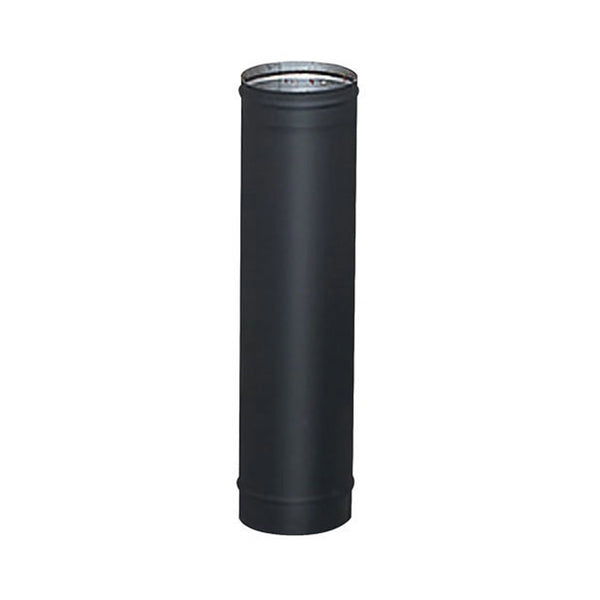 6'' x 24'' HeatFab Single Wall Black Stovepipe - 2605B – Northline