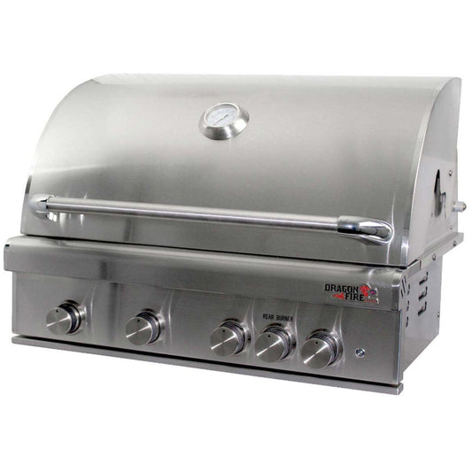 Dragonfire 32" Gas Grill Head - Natural Gas