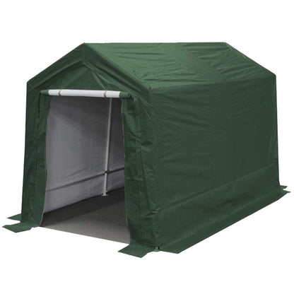 King Canopy  7 x 12 Green Storage Garage