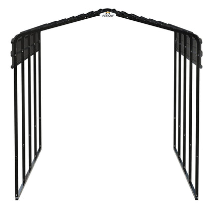 Arrow 10' x 20' x 9' Carport - Charcoal