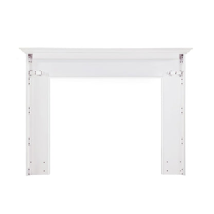 48" Marshall MDF Fireplace Mantel by Pearl Mantels - White Paint Finish