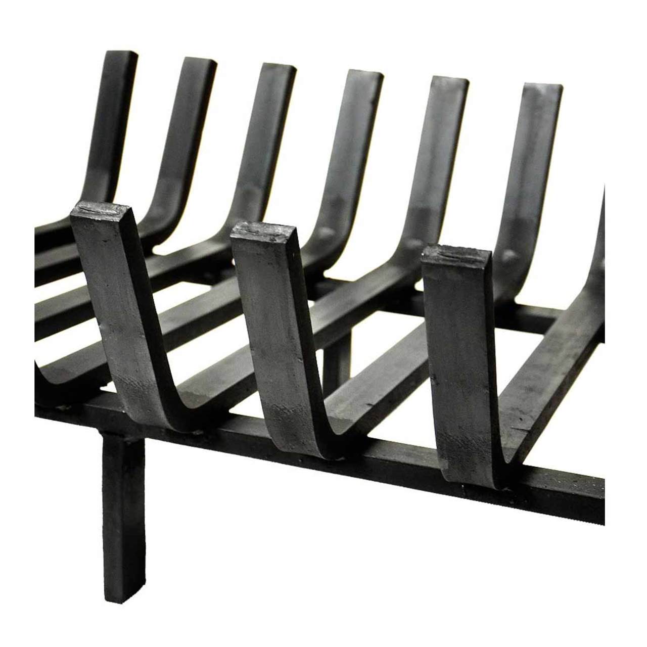 36" Deep Forest Lifetime Fireplace Grate - Extra Heavy Duty